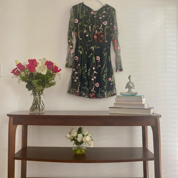 Medium Embroidered Cocktail Dress - Picture 9 of 9